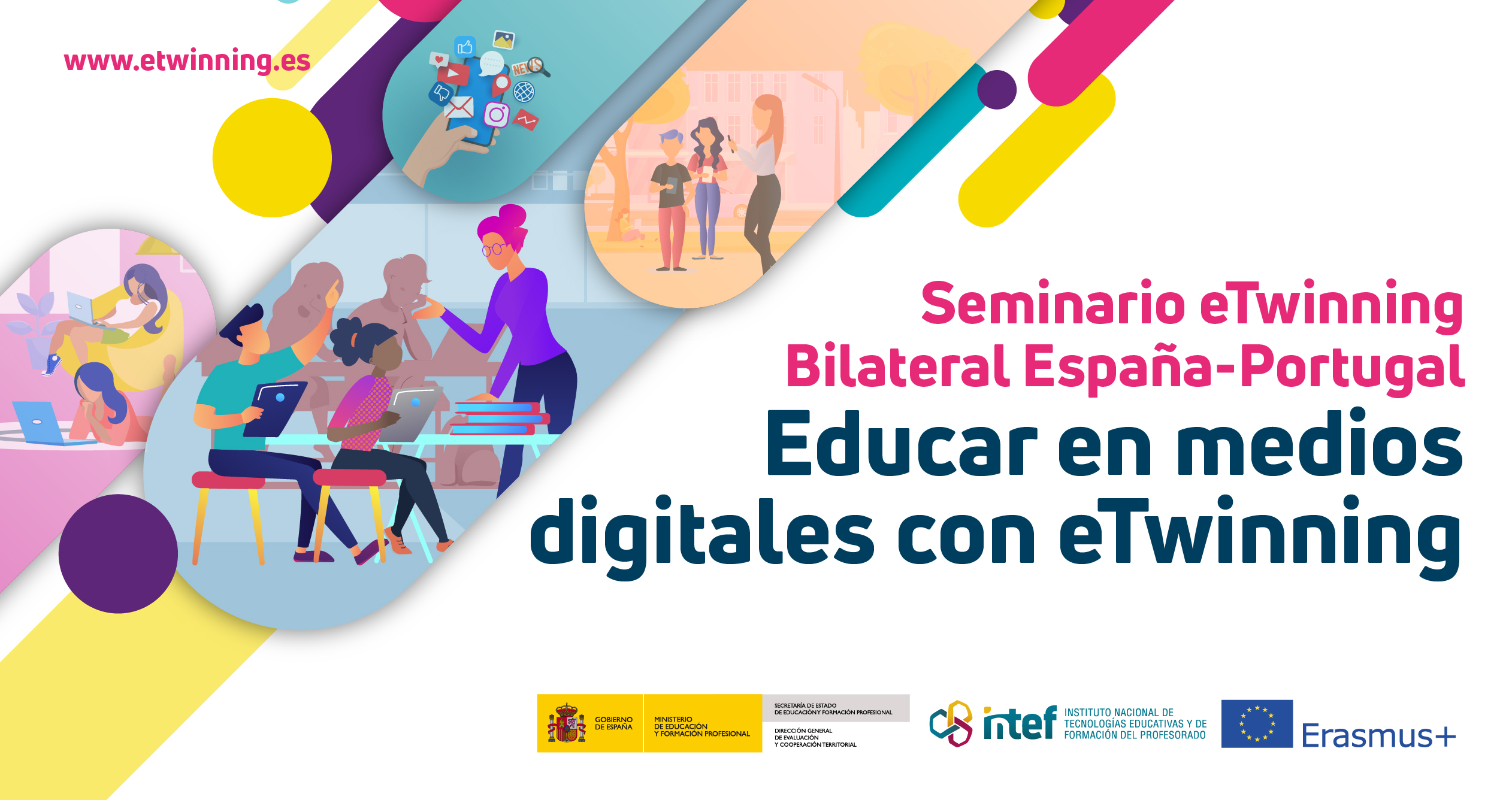 Seminario online “Educar en medios digitales con eTwinning”. 24 Y 25 de noviembre