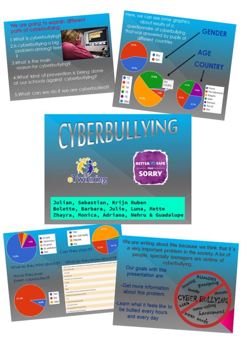 collage cyberbulling