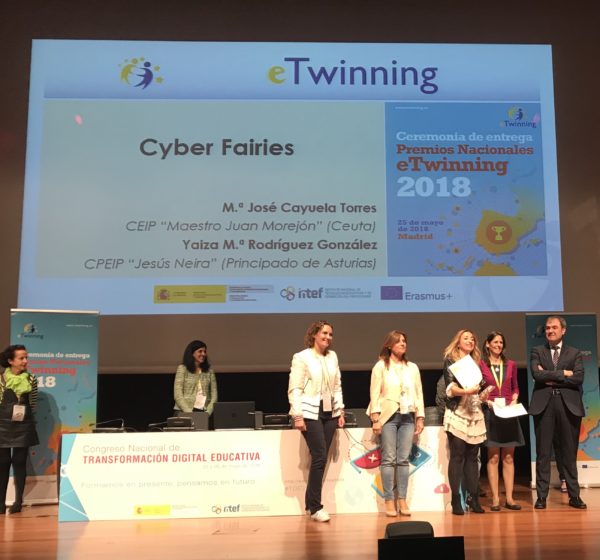 Premio Nacional eTwinning 2018 “Cyber Fairies”