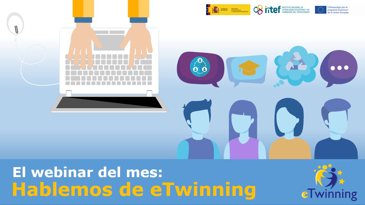 El webinar del mes de febrero: eTwinning + Erasmus +