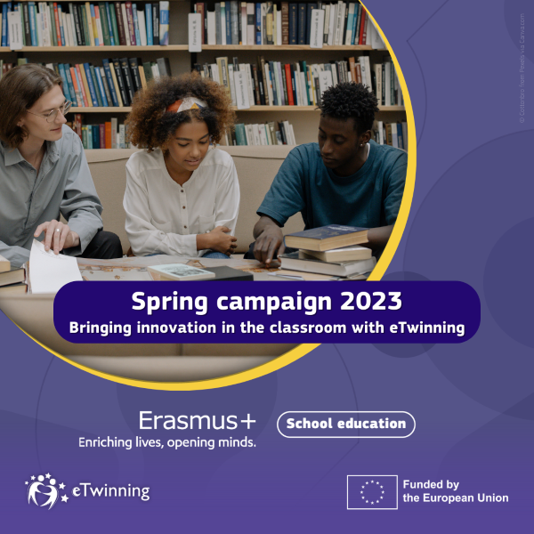 Campaña de primavera 2023. eTwinning lleva la innovación a las aulas
