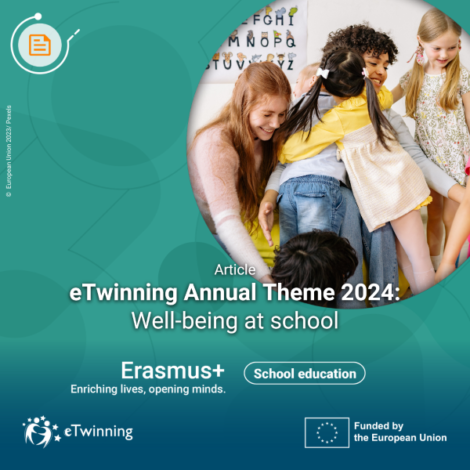 Tema eTwinning 2024: Bienestar en el centro educativo