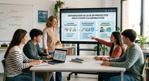 Aula colaboración e IA