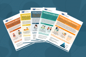 Ilustración de las guías de enseñanza de competencias