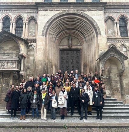 Fotografía de grupo seminario bilateral con Italia