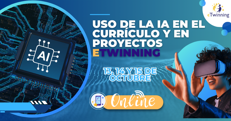 Cartel curso online IA SNA Letonia