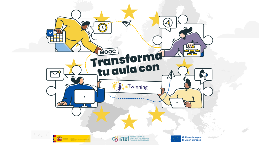 Cartel Transforma tu aula con eTw