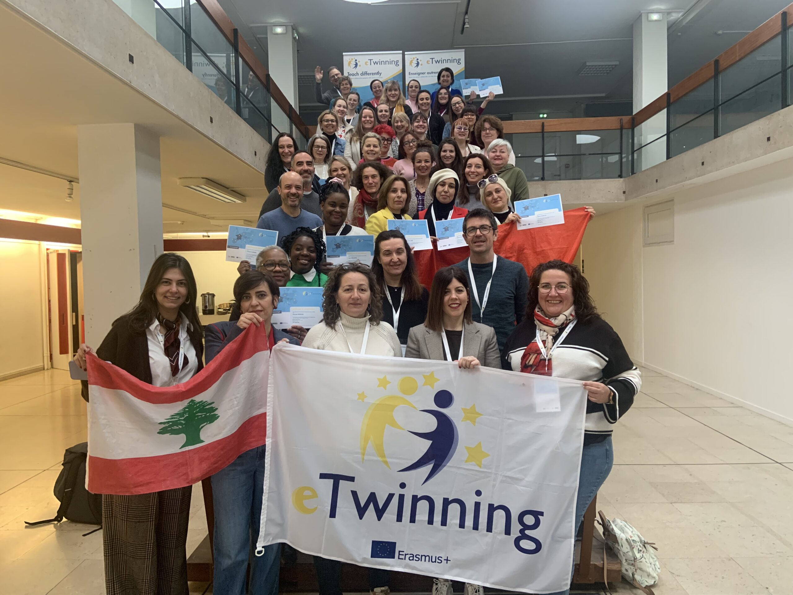 Foto de grupo en el Seminario Orleáns