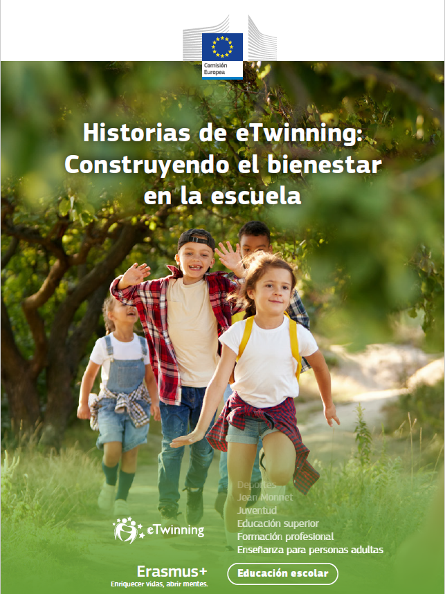 Portada del eTwinning book 2024
